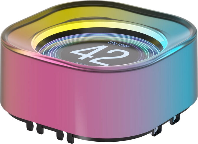 M&oacute;dulo de pantalla LCD iCUE LINK RX de Corsair, color negro image number 1