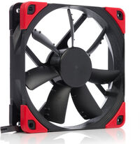 Noctua NF-S12A PWM chromax.black.swap Carcasa del ordenador Ventilador 12 cm Negro 1 pieza(s)