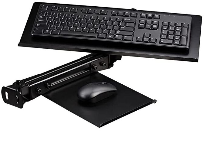 Soporte Next Level Racing GT ELITE Myse & Keyboard Tray - Negro image number 1