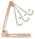 Soporte Mesa Tooq Ajustable p/ Smartphone/Tablet Max. 10" Dorado image number null
