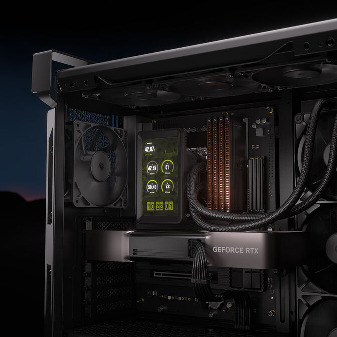 Torre E-ATX Corsair WARTHOG RS Perfomance Negro Cristal Templado image number 20