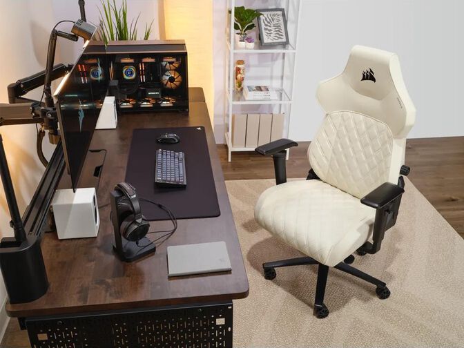 Silla Gaming Corsair TC500 LUXE - Frost image number 7