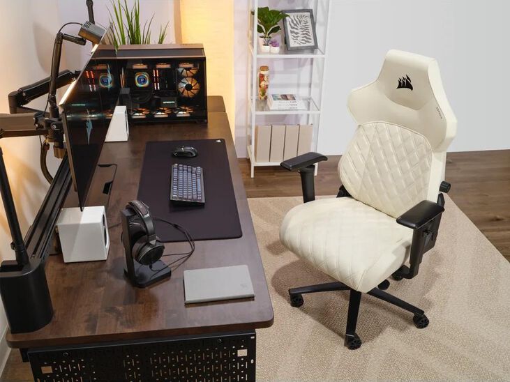 Silla Gaming Corsair TC500 LUXE - Frost image number 7