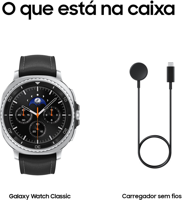 Smartwatch Samsung Galaxy Watch 8 Classic 46mm BT Negro image number 10