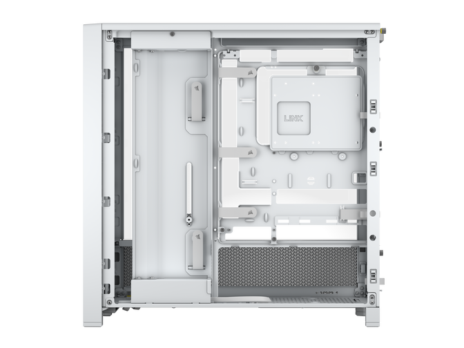 Torre ATX Corsair Frame 4000D Performance Blanco Cristal Templado image number 14