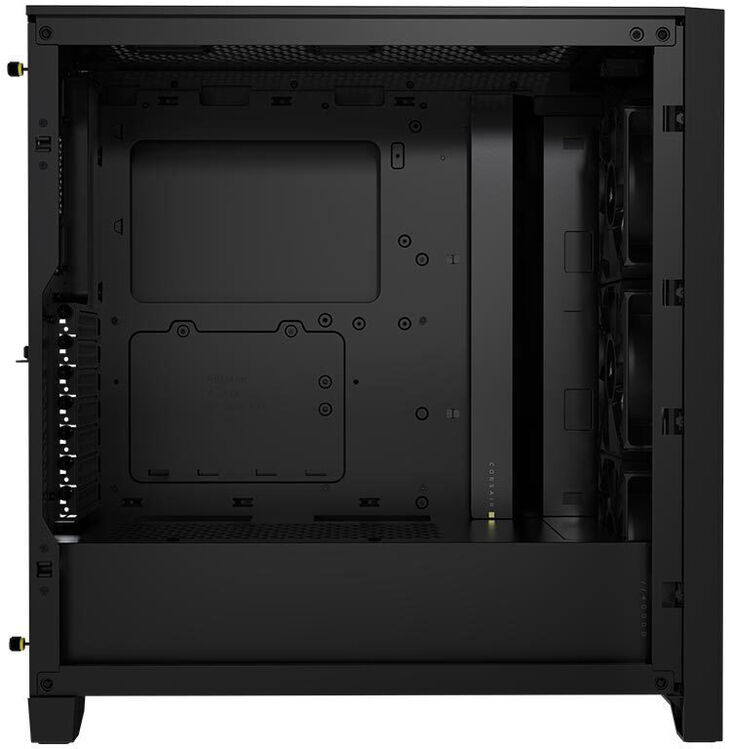 Torre ATX Corsair iCUE 4000D Airflow Negro Cristal Templado image number 4