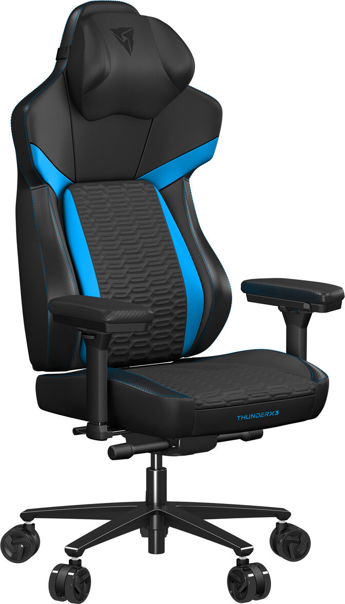 Silla Gaming ThunderX3 Core, Apoio lombar 360 graus - Racer Blue image number 0