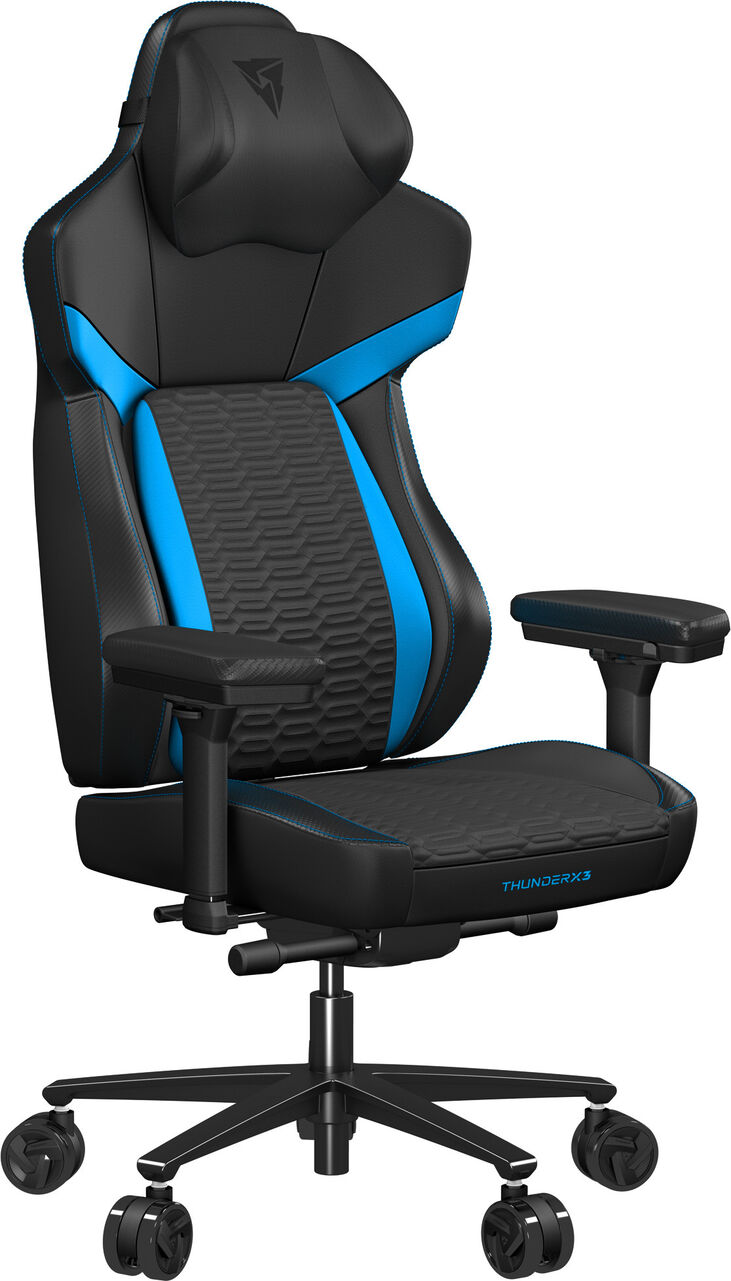 Silla Gaming ThunderX3 Core, Apoio lombar 360 graus - Racer Blue image number 0