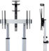 Soporte Móvel Tooq PARTENON 60" a 100" Máx. 100Kg Plata image number null