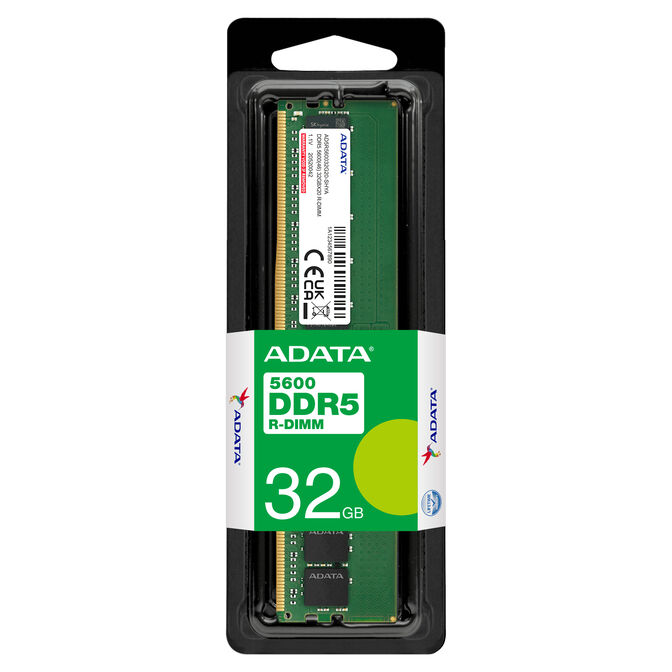 ADATA 32GB (1X32GB) DDR5 RDIMM 5600MHz CL46 image number 0