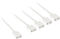Cable Splitter Kolink 1-4 ARGB 30cm Blanco