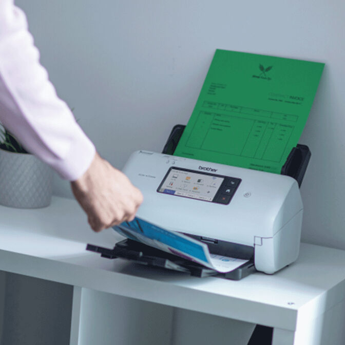 Esc&aacute;ner de Documentos Brother ADS-4700W 40PPM WiFi image number 4