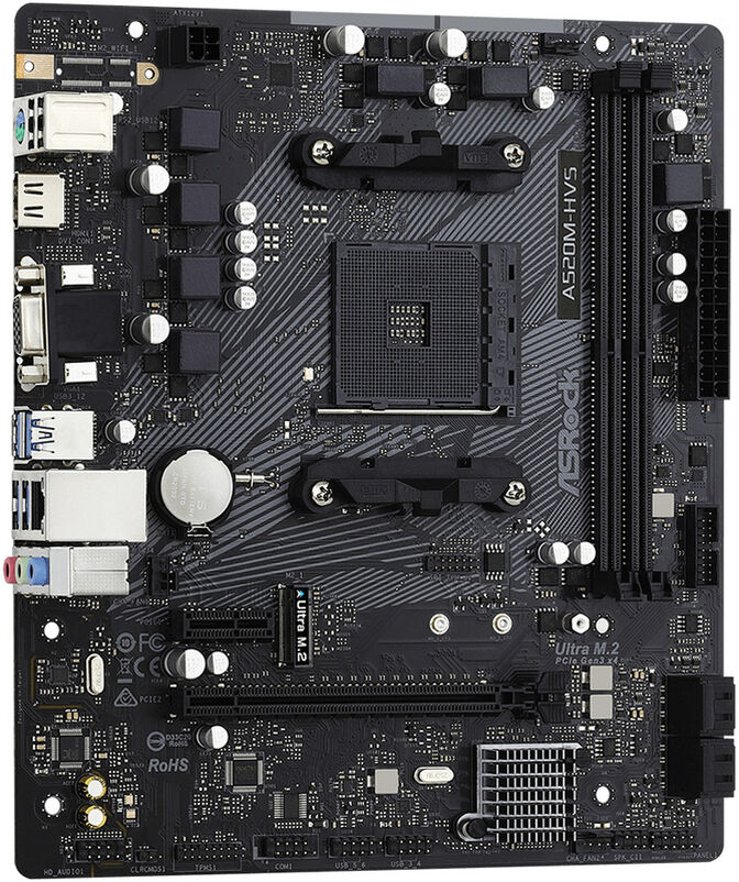 Placa Base ASRock A520M-HVS image number 3