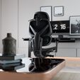 Silla Gaming Ergonomica ThunderX3 FLEX Pro, Apoio lombar 360 graus - Loft Dark Grey image number null