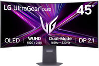 Monitor Curvo Gaming LG UltrGear 45" 45GX950A OLED 5K2K 165Hz 0.03ms G-Sync Compatible