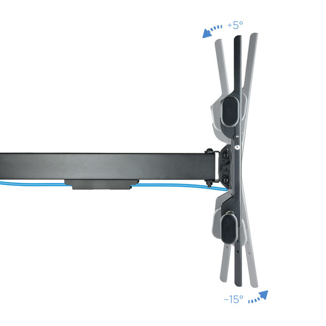 Soporte de Pared Tooq Tilt 43" a 80" Max. 50kg Negro image number 20