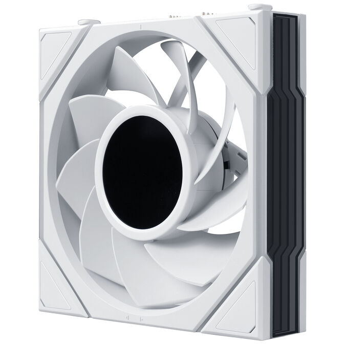 Ventilador Lian Li UNI FAN TL120 LCD FLEX Wireless Reverse Blade Blanco 120mm (Pack 3) image number 5