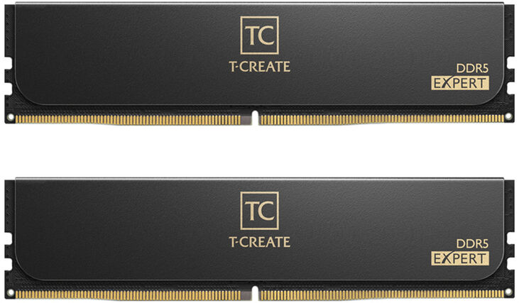 Team Group Kit 48GB (2 x 24GB) DDR5 6400MHz T-Create Expert Negro CL32 image number 0