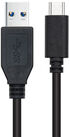 Cable USB 3.1 GEN2 10Gbps 3A Nanocable USB-C/M para USB-A/M 2 M Negro image number null