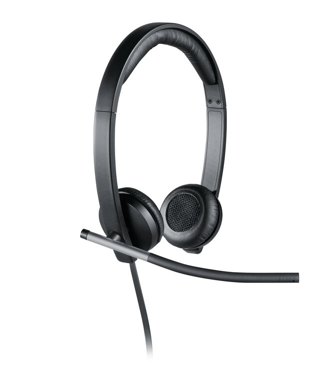 Auriculares Logitech H650e Stereo USB Negro image number 4