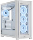 Torre ATX Corsair iCUE 5000X Airflow RGB Smart Blanco Cristal Templado image number null