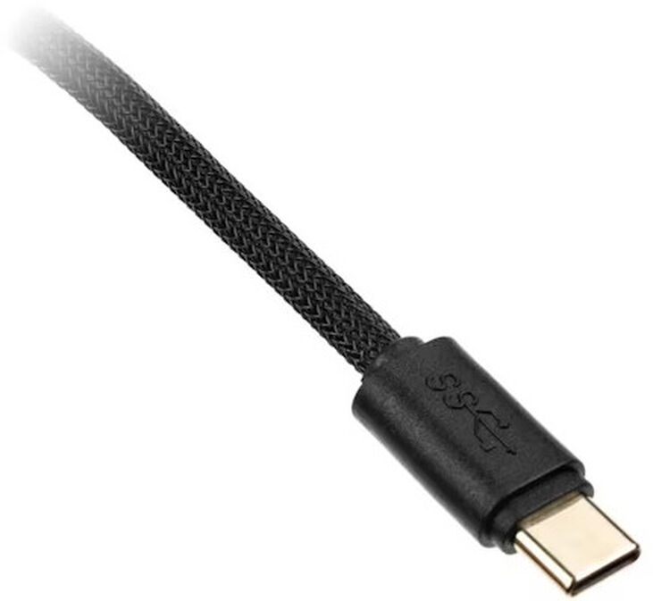 Cabo Coiled Ducky Phantom Black V2, Type A - Type C USB 1.8m image number 3