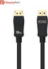 Cable DisplayPort 1.4 NanoCable DP M/M 3 M Certificado VESA image number null