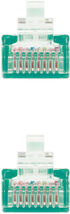 Cable de Red NanoCable RJ45 UTP CAT.5E AWG24 0.5 M Verde image number null