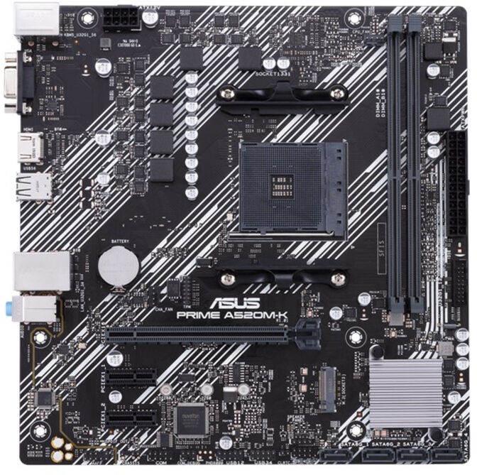 Placa Base Asus PRIME A520M-K image number 1