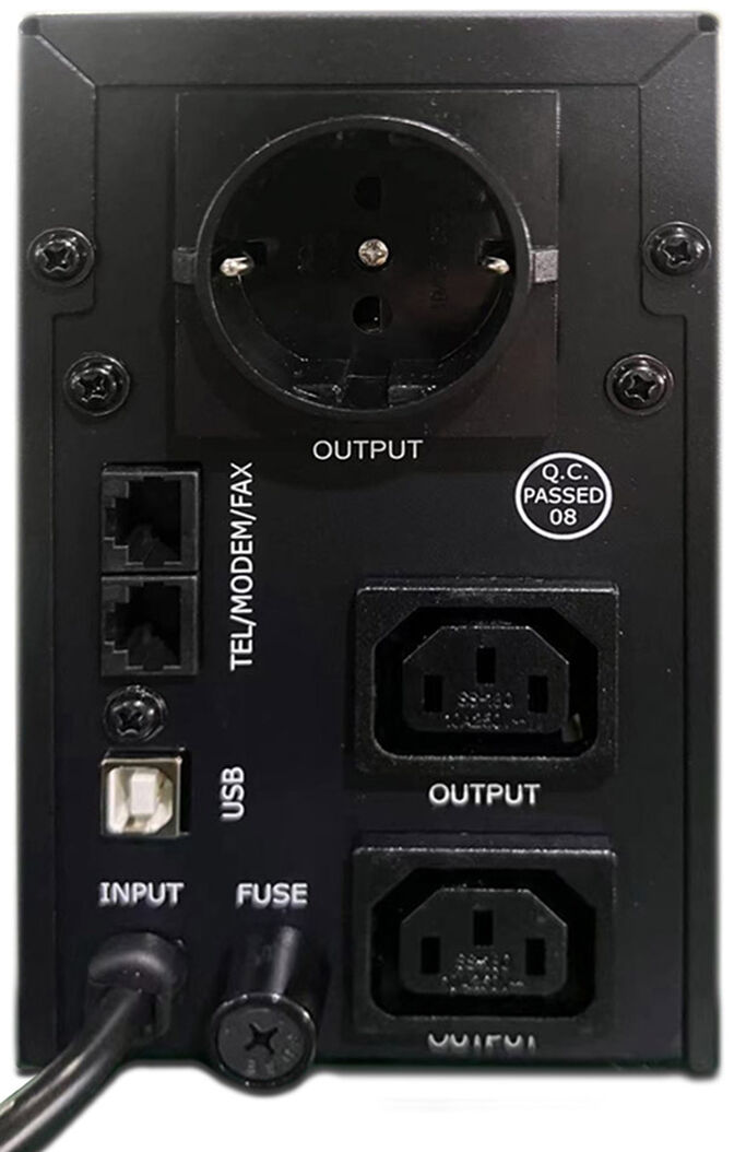 UPS Gembird EG-UPS-032 850VA Schuko/IEC/USB Negro image number 1