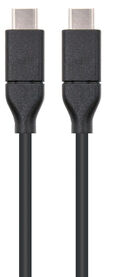 Cable USB 3.1 GEN2 10Gbps 5A Nanocable USB-C M/M 1.0 M Negro image number null