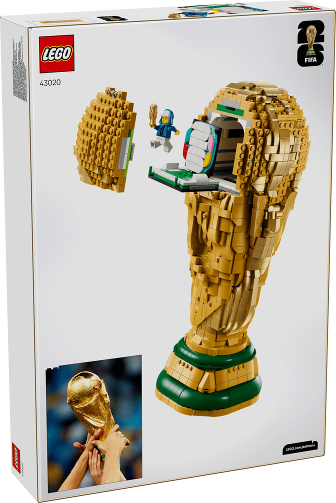 LEGO Editions: Trofeo Oficial de la Copa Mundial de la FIFA, 2842 Piezas (43020) image number 1