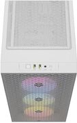 Torre ATX Corsair 3000D RGB Airflow Blanco Cristal Templado image number null