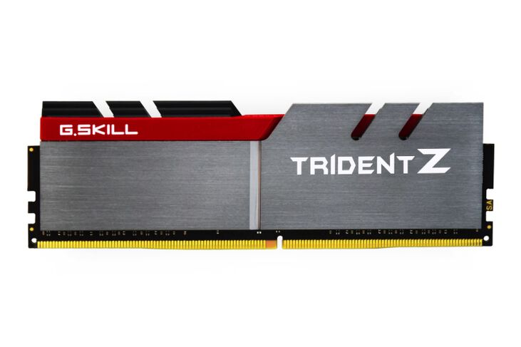 G.Skill Kit 16GB (2 X 8GB) DDR4 3200MHz Trident Z Red CL16 image number 1