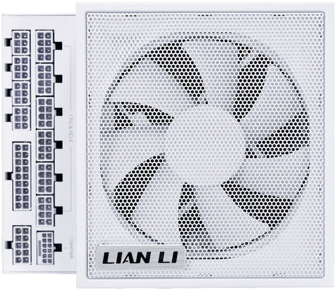 Fuente Modular Lian Li Edge 850W 80+ Platinum Blanca image number 4