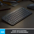 Teclado Logitech MX Keys Mini Bluetooth Grafito (US) image number null