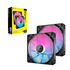Ventilador Corsair iCUE Link RX140 RGB PWM Negra 140mm (Pack 2) image number null