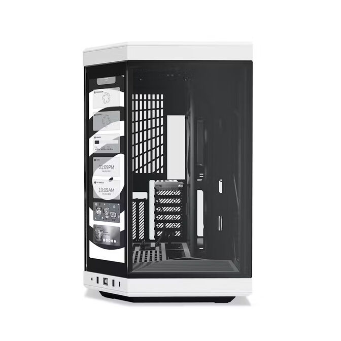 Caja ATX Hyte Y70 Touch Vidrio Templado Negro/Blanco image number 1