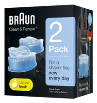Recambios de Limpieza Braun Clean & Renew CCR 2 Pack 2 Unidades