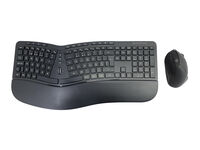 Teclado + Ratón Ergonómico Wireless Conceptronic ORAZIO02PT Negro (PT)