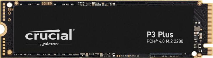 SSD Crucial P3 Plus 1TB Gen4 M.2 NVMe 2280 (5000/3600MB/s) image number 0