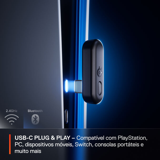 Auriculares SteelSeries Arctis Nova 3P Wireless/Bluetooth Negro image number 6