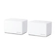 Sistemas WiFi Mesh Mercusys HaloH80X AX3000 Dual-Band WiFi 6 Gigabit (Pack 2) image number null