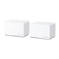 Sistemas WiFi Mesh Mercusys HaloH80X AX3000 Dual-Band WiFi 6 Gigabit (Pack 2)