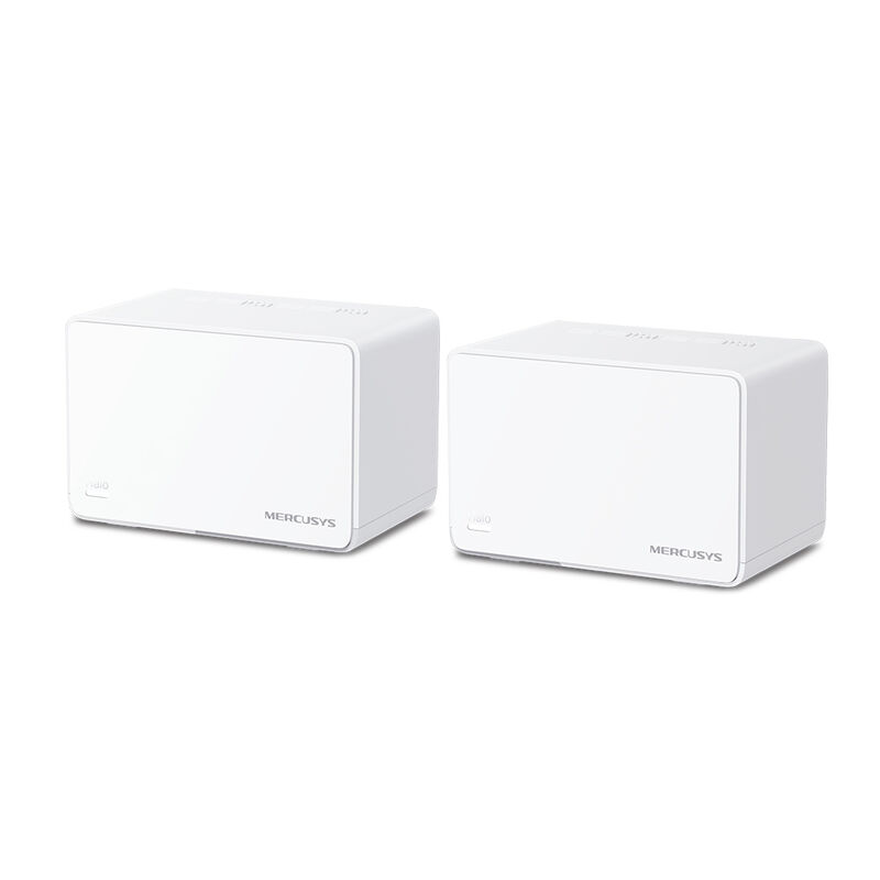 Sistemas WiFi Mesh Mercusys HaloH80X AX3000 Dual-Band WiFi 6 Gigabit (Pack 2)