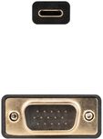Cable Conversor Nanocable USB-C > VGA 1.8 M Negro image number null