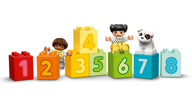 LEGO DUPLO: Tren de los N&uacute;meros: Aprende a Contar, 23 Piezas (10954) image number 2