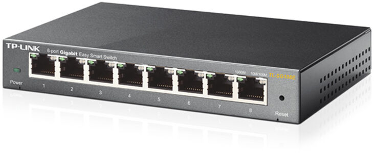 Switch TP-Link TL-SG108E 8 Portas Gigabit Easy Smart image number 3