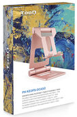 Soporte Mesa Tooq Ajustable p/ Smartphone/Tablet Max. 10" Rosa image number null