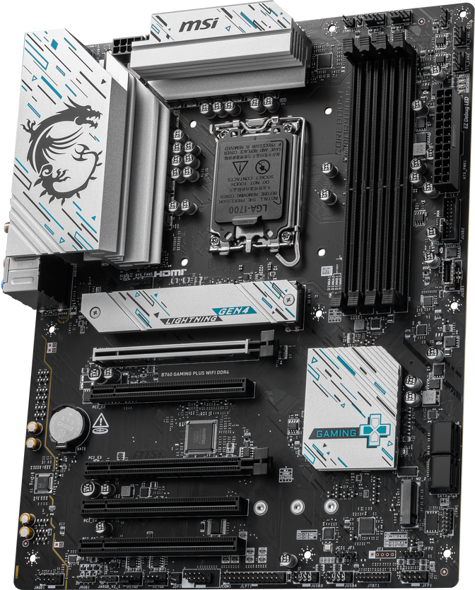 Motherboard MSI B760 GAMING PLUS WiFi DDR4 image number 3